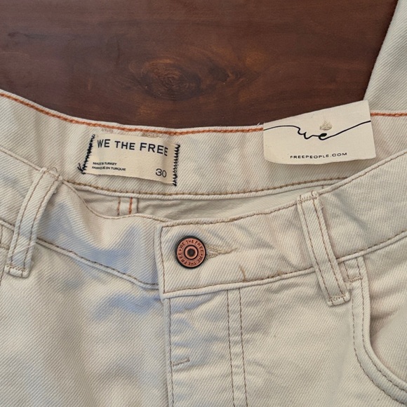 We The Free Good Luck Mid-Rise Barrel Jeans Size 30 NWT - Picture 2 of 11